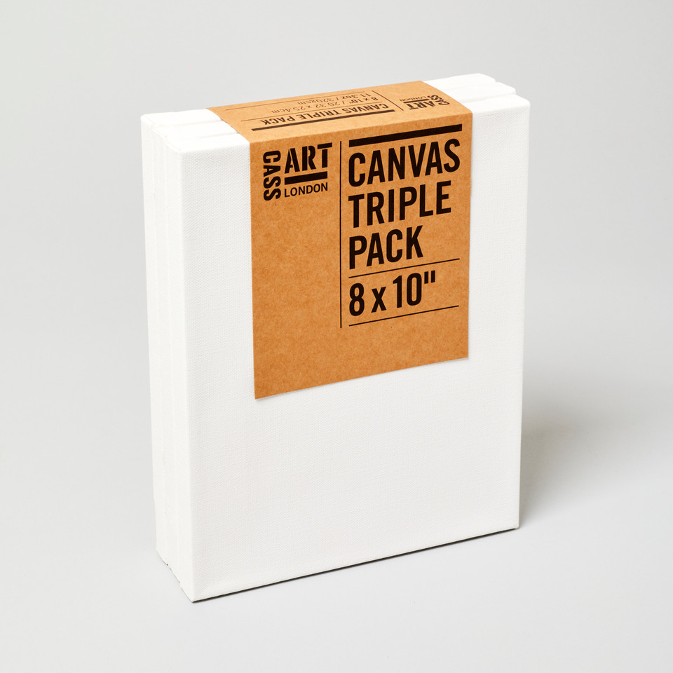 Cass Art Cotton Canvas 19mm Triple Pack