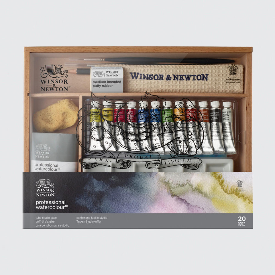 Winsor & Newton Artists' Watercolour Tube Studio Gift Case